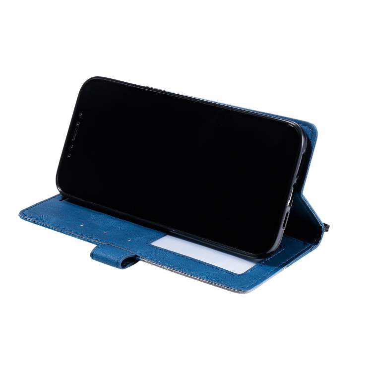 Preklopna torbica (WLGO-Lines) za Xiaomi 14T Pro, modra