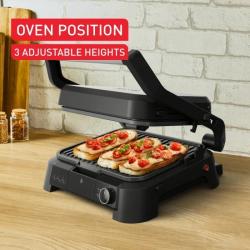 Kontaktni žar Tefal SUPERGRILL 3v1 STANDARD GC5108E0, črn