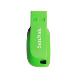 USB ključ 32 GB, Cruzer Blade, SanDisk, USB 2.0, zelen, brez pokrovčka_1