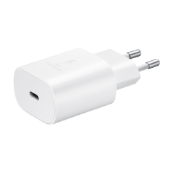 Original Samsung hišni polnilec - 25W (PPS in PD 3.0), USB-C izhod, kabel ni