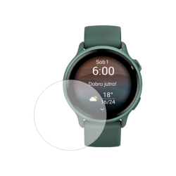 Zaščitno kaljeno steklo za Garmin Vivoactive 6 (36 mm) z visoko prosojnostjo in natančnim prileganjem učinkovito ščiti zaslon pred praskami in poškodbami.