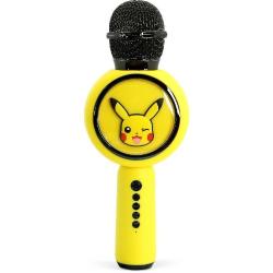 Mikrofon PopSing LED Karaoke Pikaču – zabavno karaoke petje z LED osvetlitvijo in priljubljenim motivom Pikachuja.