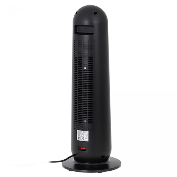 Keramični pokončni grelnik Adler LCD 2200W, črn