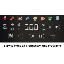 Cvrtnik na vroči zrak Vorner VAFDH-0663, dvojni grelec, 2000 W