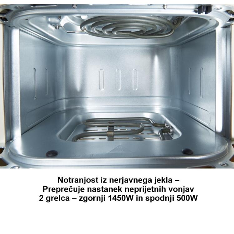 Cvrtnik na vroči zrak Vorner VAFDH-0663, dvojni grelec, 2000 W