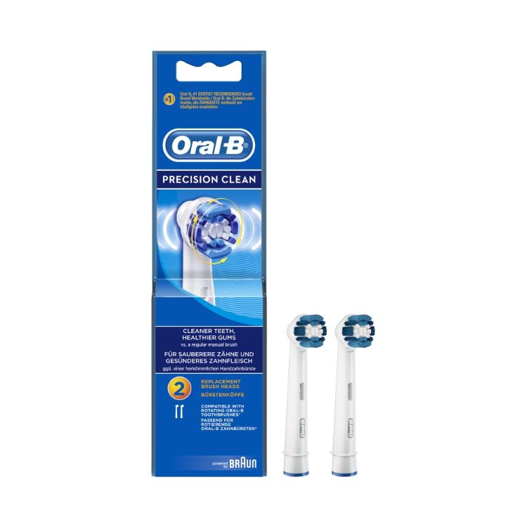 Nadomestni nastavki električne zobne ščetke, Oral-B Precision Clean, 2/1 (EB20-2)_2