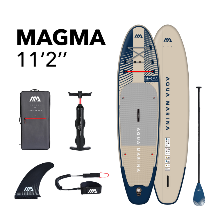 Napihljiv SUP Aqua Marina Magma 11’2” (BT-23MAP), bež