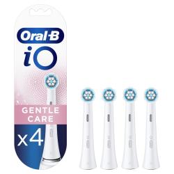 Oral-B iO nastavki Gentle Care 4 kos, beli