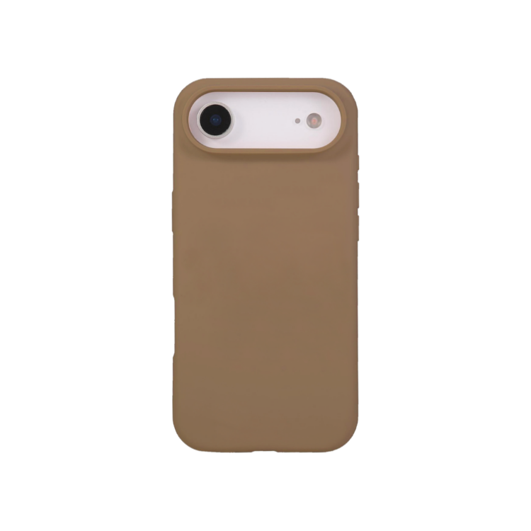 Eleganten rjav gumiran ovitek za iPhone Air