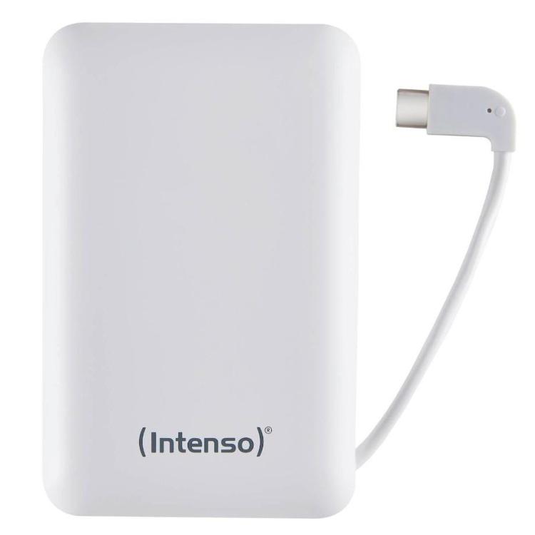 Prenosna baterija Intenso XC10000, USB-A + USB-C, bela