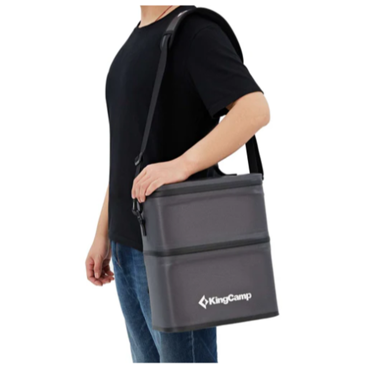 Hladilna torba Lindeman KingCamp KP2106, 6,2 L, Charcoal