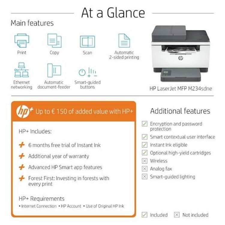 Večfunkcijska laserska naprava HP LaserJet M234sdne_4