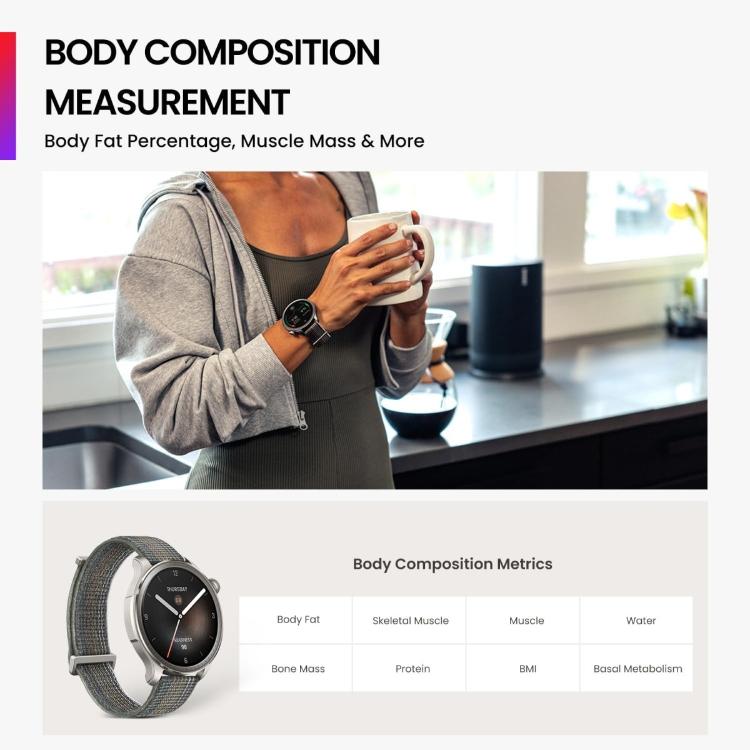 Pametna ura Amazfit Balance, črna