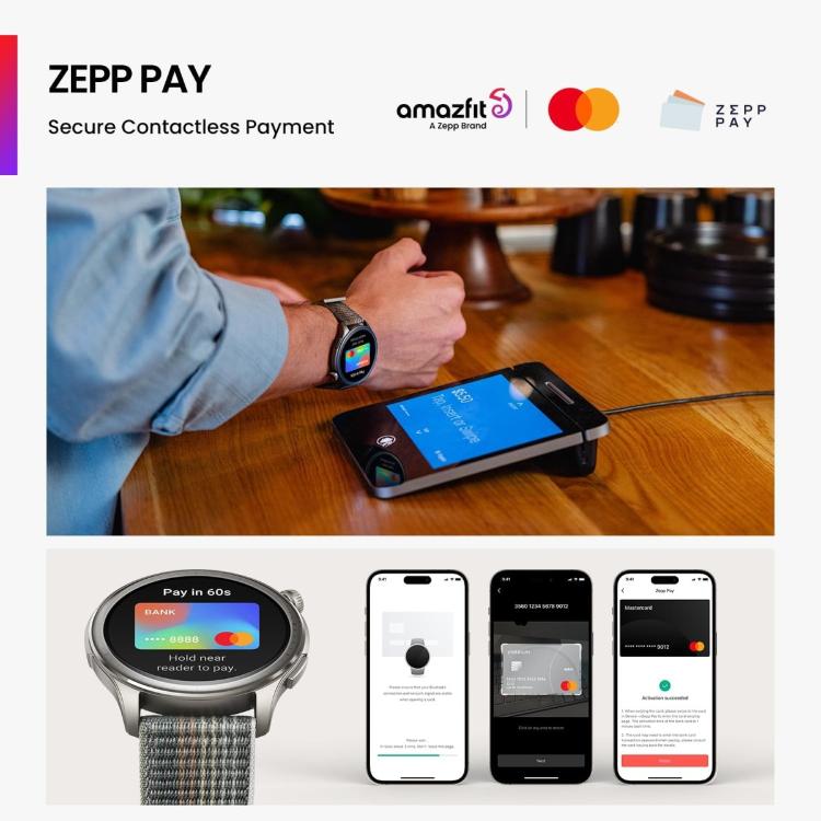 Pametna ura Amazfit Balance, črna