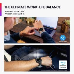 Pametna ura Amazfit Balance, črna