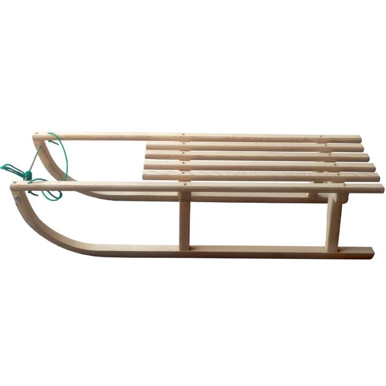 Lesene sanke - ravne, 100 cm