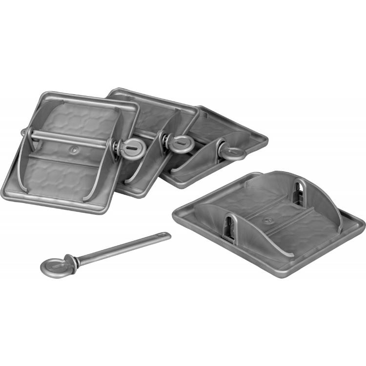 Podstavki za podporne noge BRUNNER CARAPAD 7110102N, 4 kosi