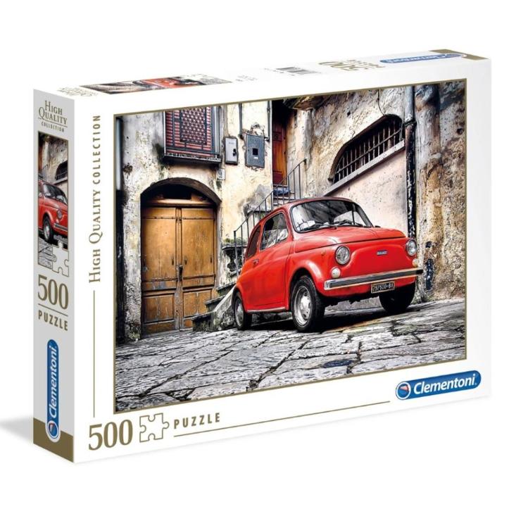 Sestavljanka Clementoni High Quality Collection - Fiat 500 30575, 500 kosov