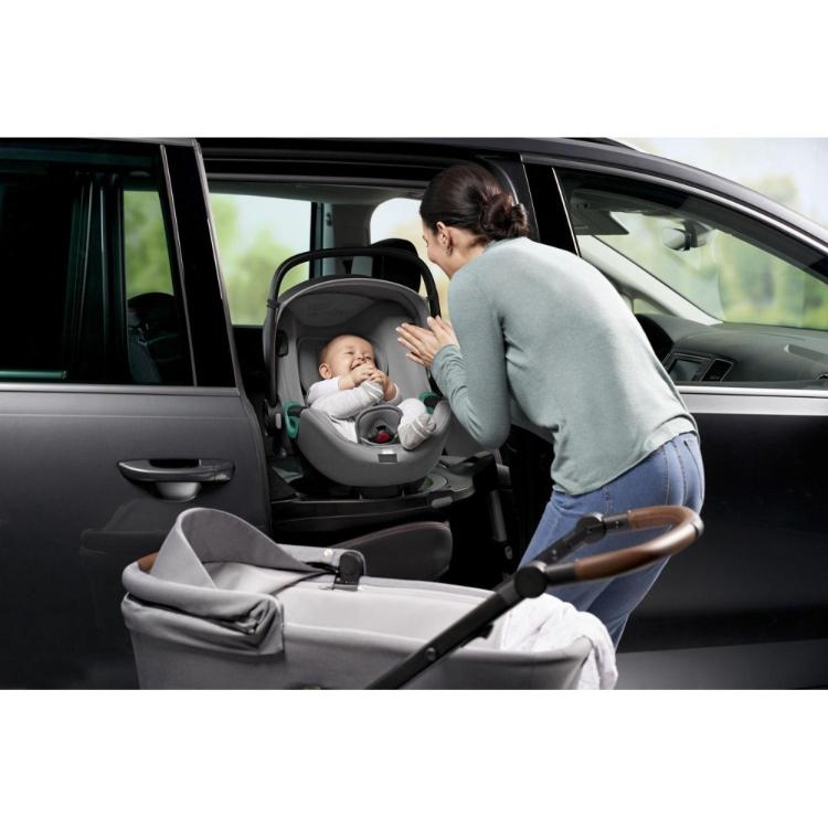 Avtosedež Britax Römer i-size 40-87 cm Baby-Safe iSense, fossil grey