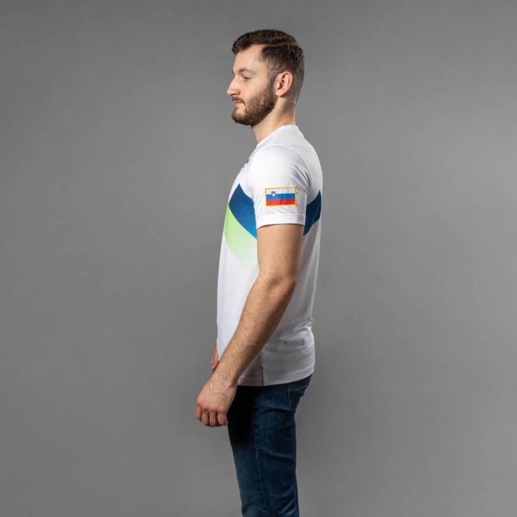 Moška tehnična kratka majica Peak ZF64211, bela, velikost 2XL