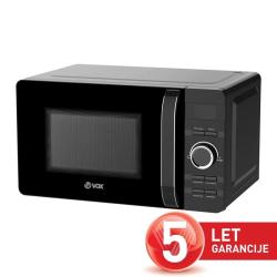 Mikrovalovna pečica VOX MD30B, 20 L, 700 W, črna