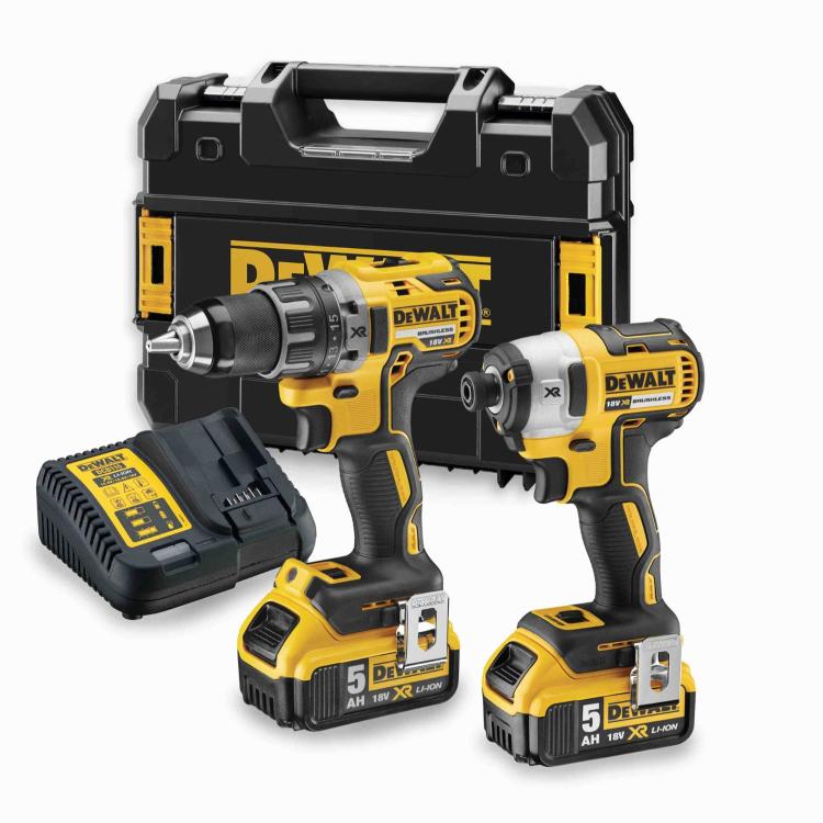 Set vrtalnika in udarnega vijačnika DeWalt, 18 V_1