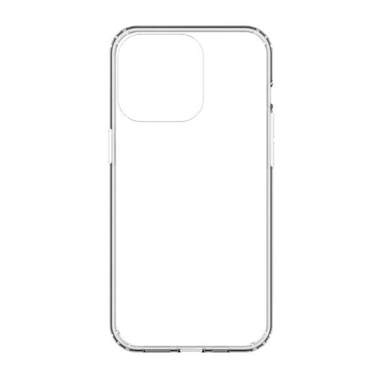 Gumiran ovitek (TPUA) za Apple iPhone 14, prozoren
