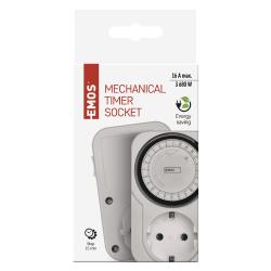 Razdelilec Schuko P5522  z mehansko stikalno uro