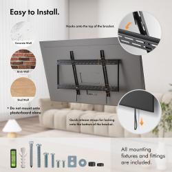 Fiksen TV stenski nosilec VonHaus 60-120'', do 120 kg