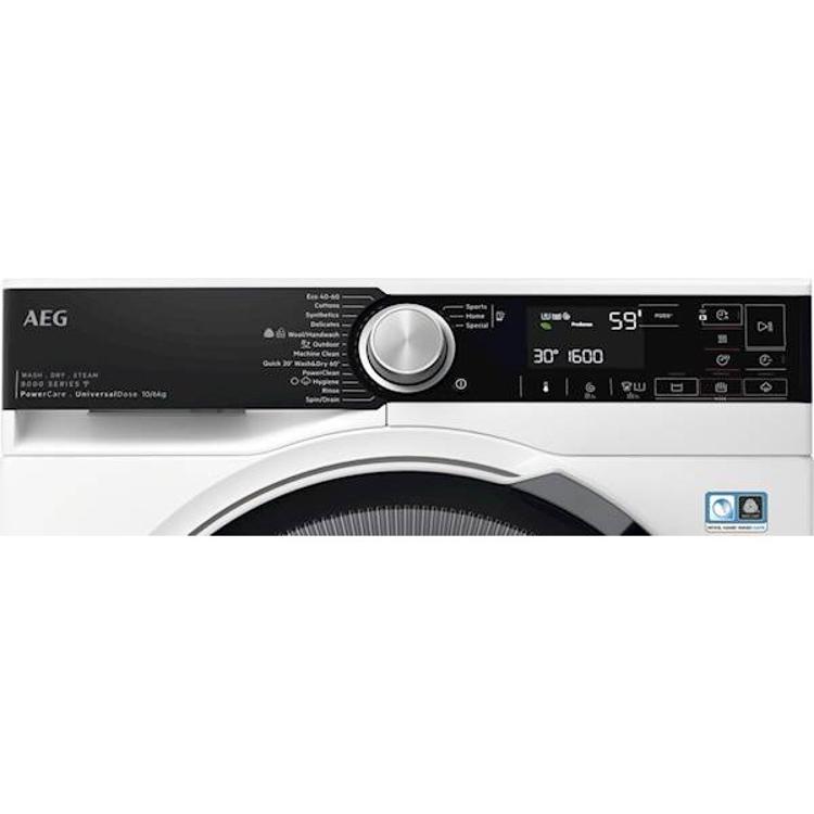 Pralno sušilni stroj AEG LWR85165O, 10+6 kg, WiFi