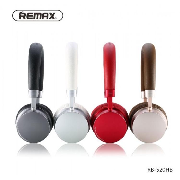 Slušalke REMAX Bluetooth RB-520HB, srebrne_1