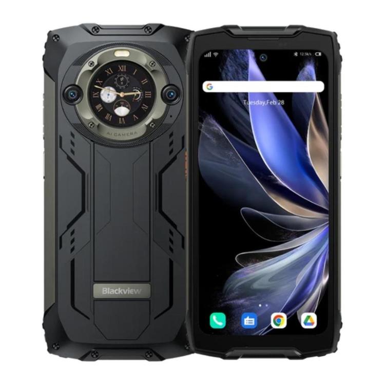 Pametni robustni telefon Blackview BV9300 Pro, 12 GB + 256 GB, z vgrajeno 100 LM