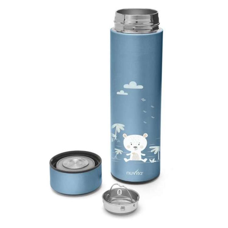 ermo steklenička Nuvita 4455 s termometrom, 500 ml