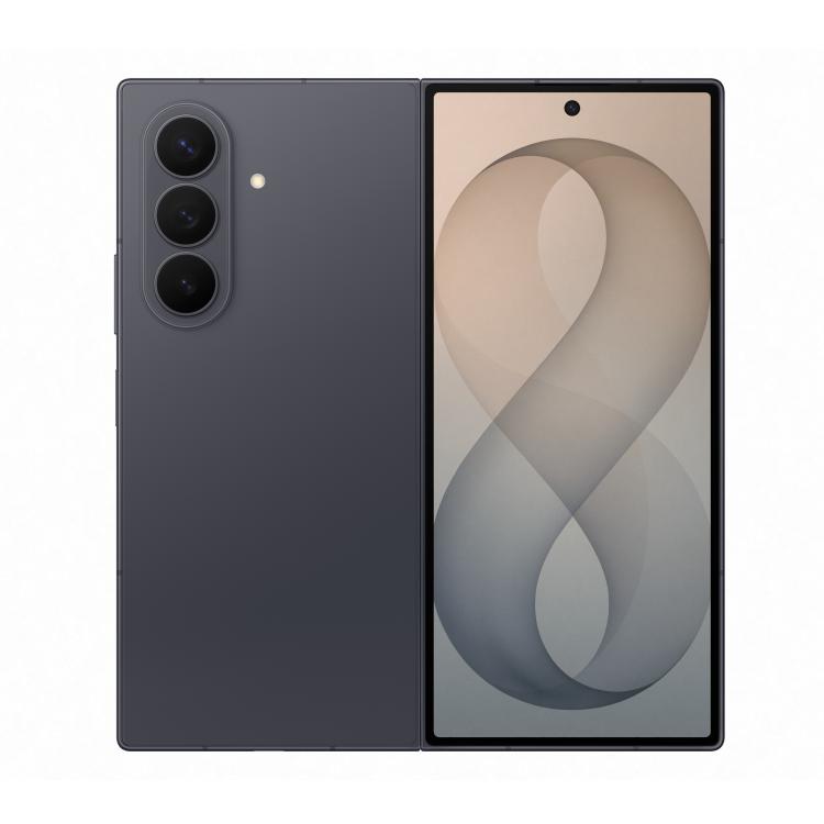 Samsung Galaxy Z Fold8 Ultra 256GB Graphite – odprt telefon z velikim notranjim zaslonom, grafitno ohišje in trojna kamera.