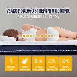 Nadvložek/Roll up Vitapur Hitex Camomile 3+1 90x200 cm