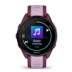 Pametna ura Garmin Forerunner 165 Music, temno vijoličen/svetlo vijoličen