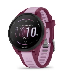 Pametna ura Garmin Forerunner 165 Music, temno vijoličen/svetlo vijoličen