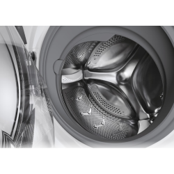 Notranjost bobna iz nerjavečega jekla, pogled od blizu