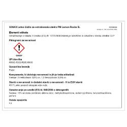 Letna tekočina za čiščenje vetrobranskega stekla Sonax Lemon rocks, 5L_1