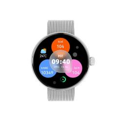 Pametna ura Forever ForeVive 5 SB-365, 1.3" AMOLED zaslon, IP68, srebrna 