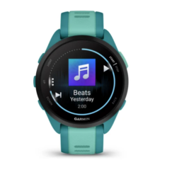 Pametna ura Garmin Forerunner 165 Music, turkizen/zelenkasto moder