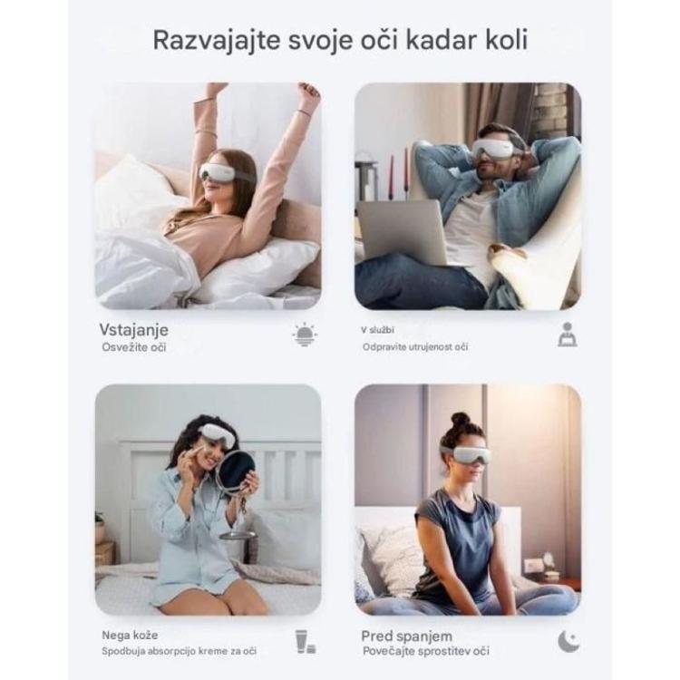 Masažer za oči RENPHO Eyeris 1, črn