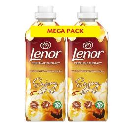 Mehčalec Lenor Vanilla Orchid & Golden Amber, 2x 925 ml, 74 pranj