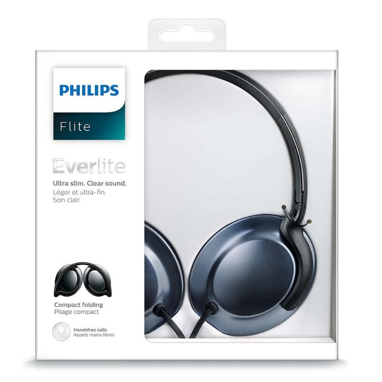 Naglavne slušalke Philips Flite SHL4805DC/00, črne_1