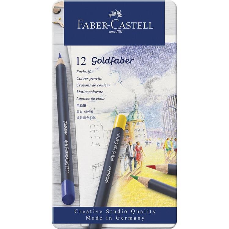 Barvice Faber-Castell Goldfaber Permanent 12/1