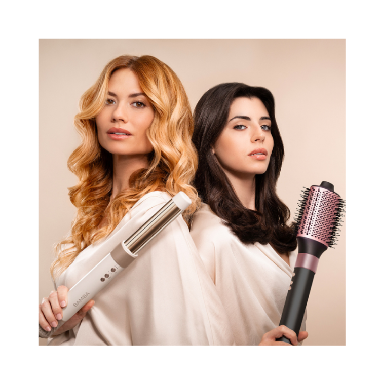 Oblikovalnik las Cecotec Bamba CeramicCare AirGlam Black