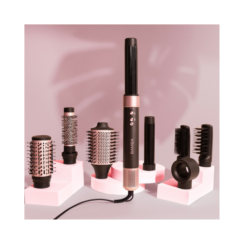 Oblikovalnik las Cecotec Bamba CeramicCare AirGlam Black
