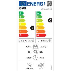 Pralno-sušilni stroj VOX WDM 14610-T14EC, 10/6 kg_2