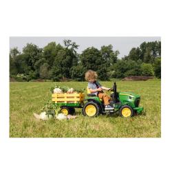 Peg Perego John Deere Ground Force s prikolico