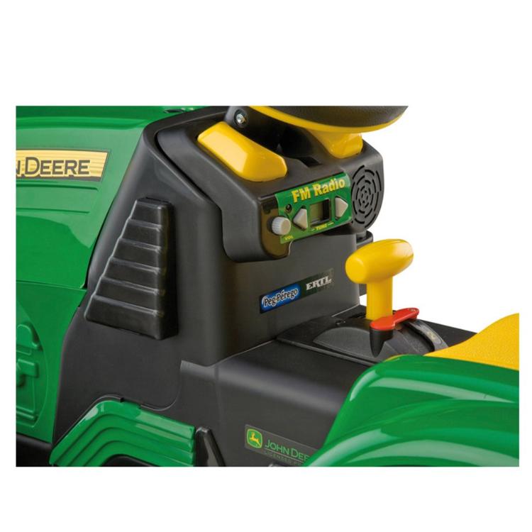 Peg Perego John Deere Ground Force s prikolico Petrol eShop